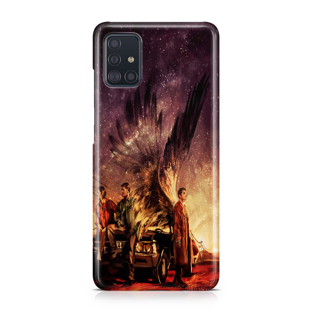 Supernatural Painting Art Galaxy A51 / A71 Case