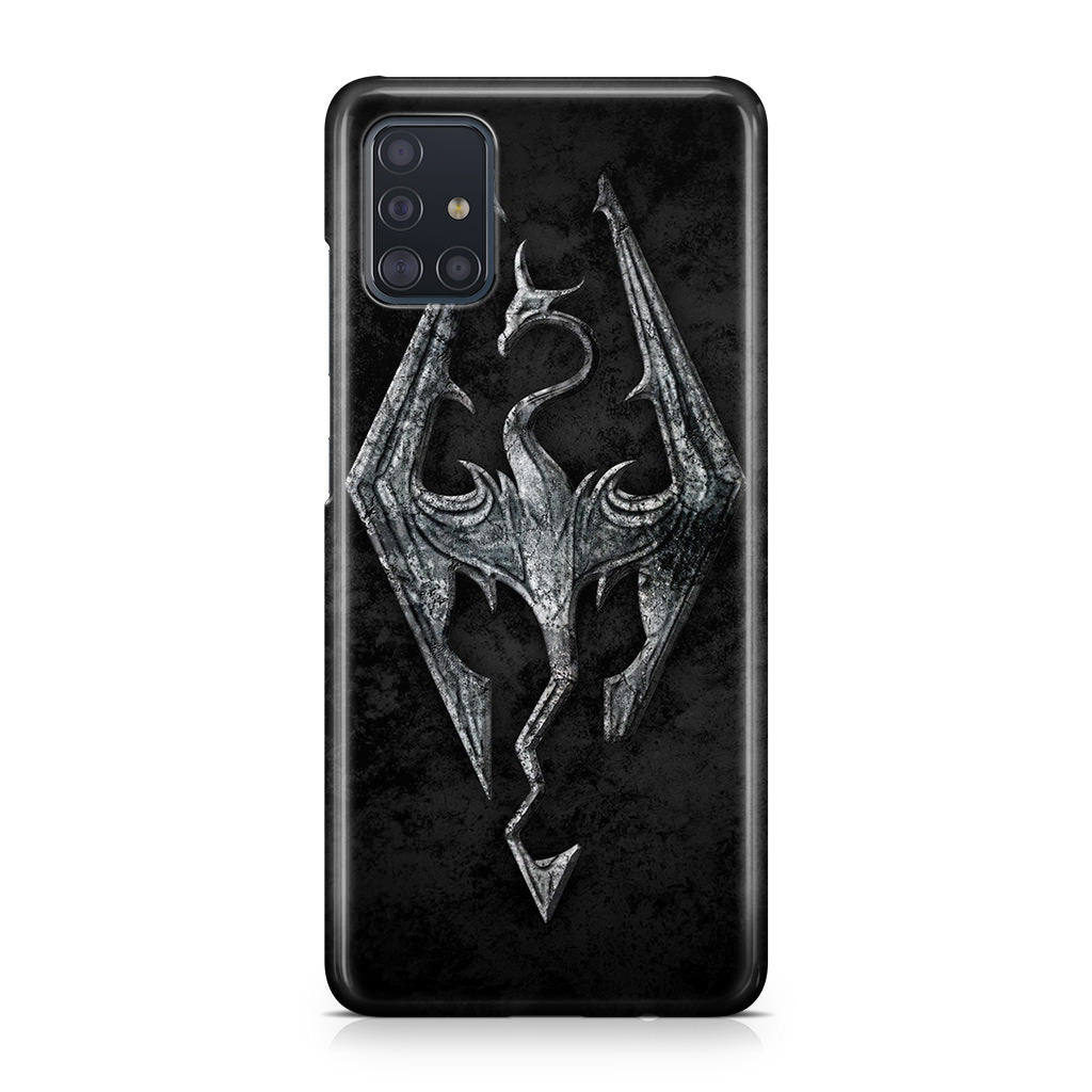 The Elder Scrolls V Skyrim Logo Galaxy A51 / A71 Case