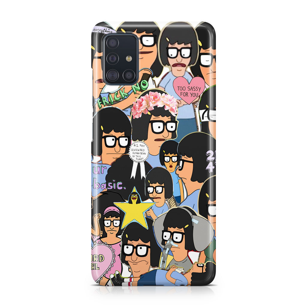 Tina Belcher Collage Galaxy A51 / A71 Case