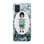Tina Belcher Flower Woman Quotes Galaxy A51 / A71 Case