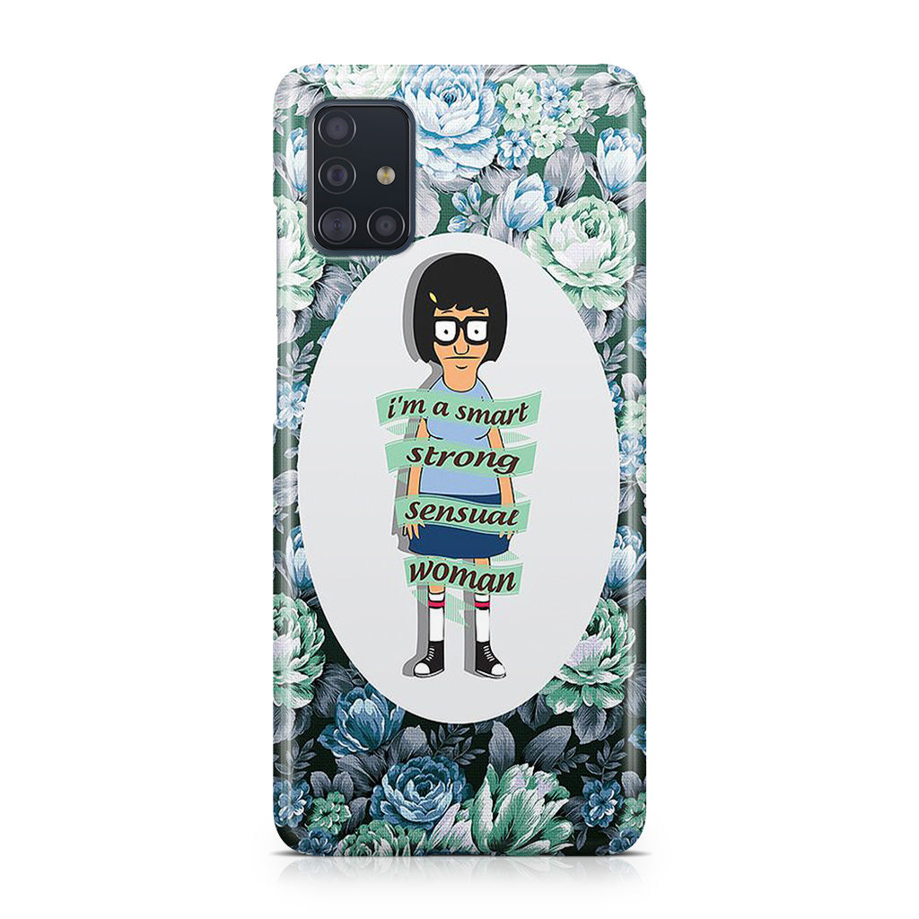 Tina Belcher Flower Woman Quotes Galaxy A51 / A71 Case