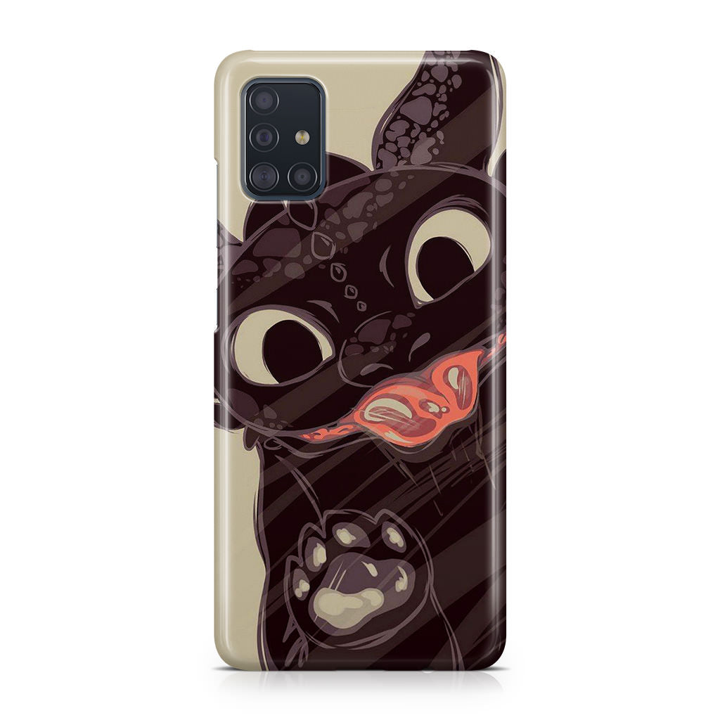 Toothless Dragon Art Galaxy A51 / A71 Case