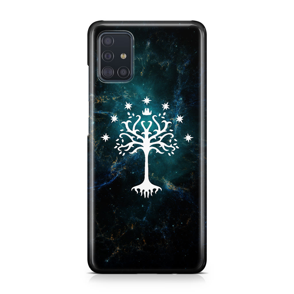 White Tree Of Gondor In Space Nebula Galaxy A51 / A71 Case