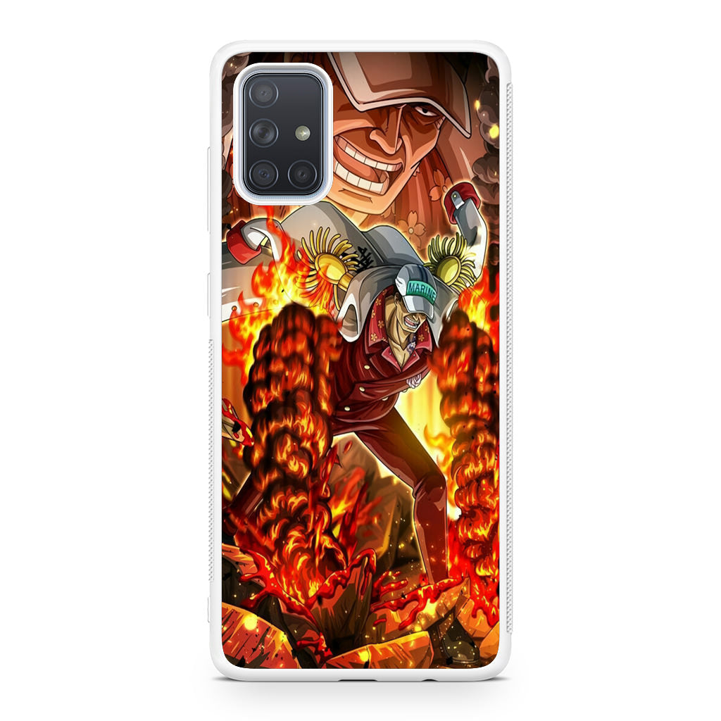 Akainu Exploding Volcano Galaxy A51 / A71 Case