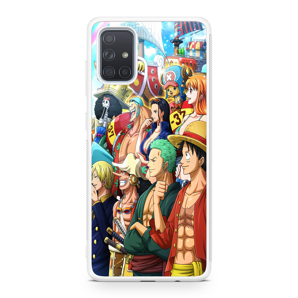 Crew of Mugiwara Pirate Galaxy A51 / A71 Case