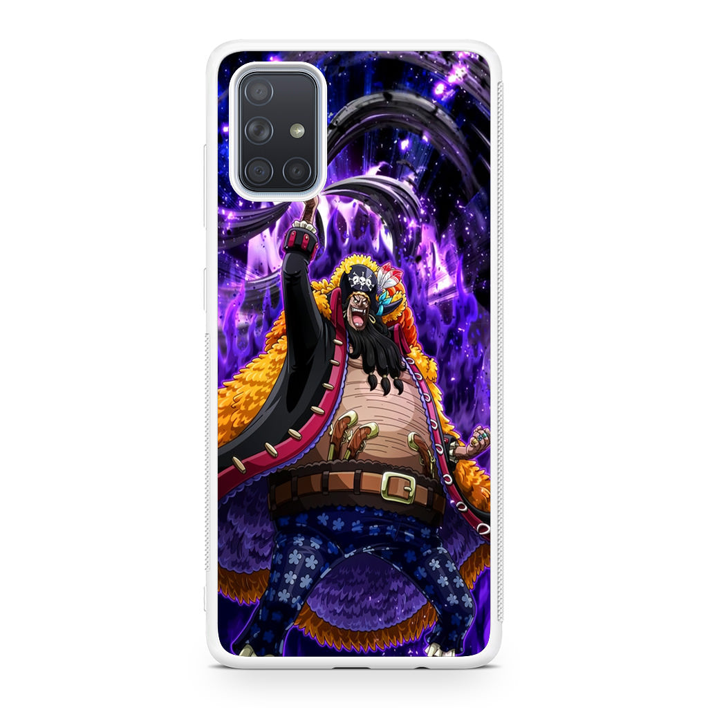 Kurohige Black Spiral Galaxy A51 / A71 Case