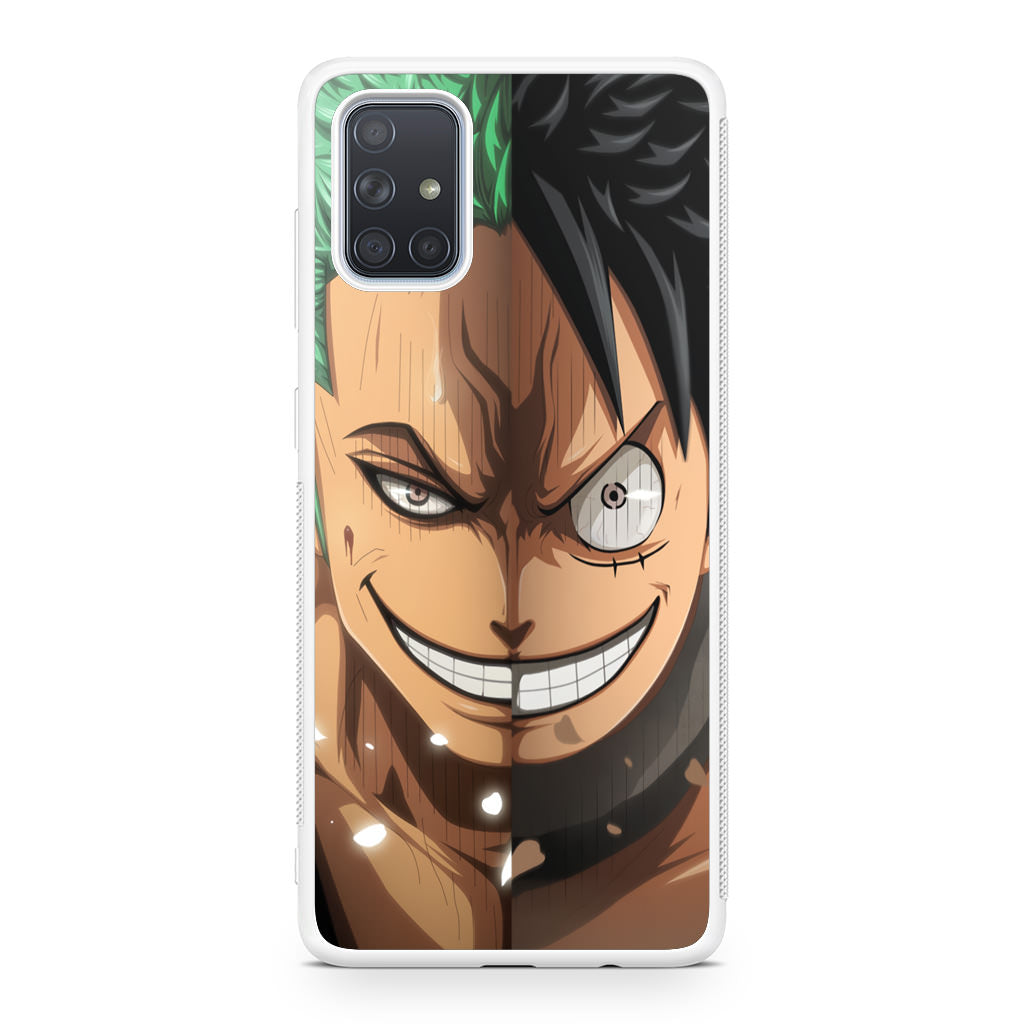 Luffy And Zoro Half Smile Galaxy A51 / A71 Case