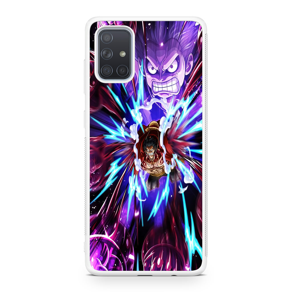 Luffy Bounce Man Gattling Gun Galaxy A51 / A71 Case