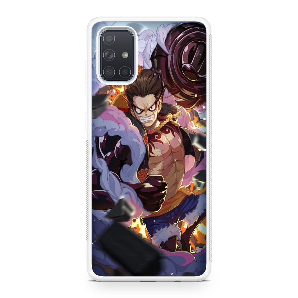 Luffy Gear 4 Kong Gun Galaxy A51 / A71 Case