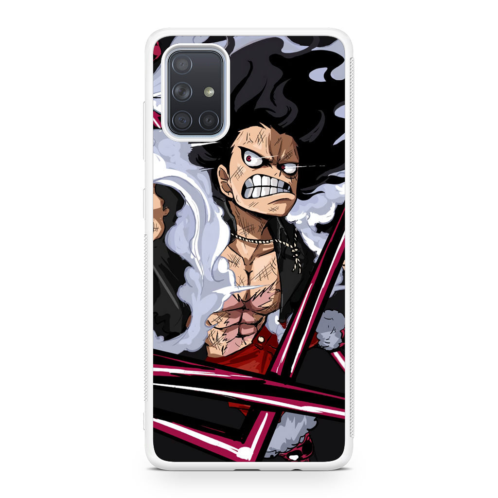 Luffy Snake Man Culverin Art Galaxy A51 / A71 Case