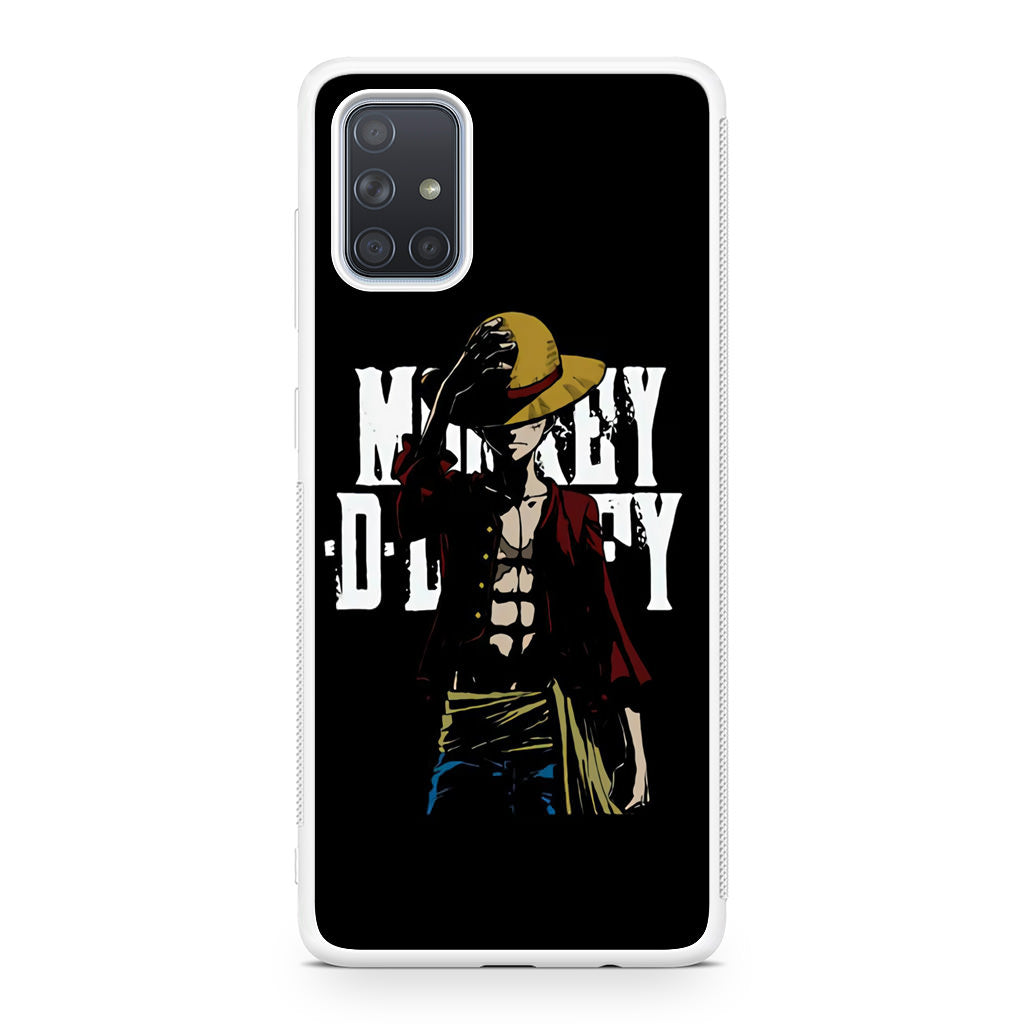 Monkey D Luffy Straw Hat Galaxy A51 / A71 Case