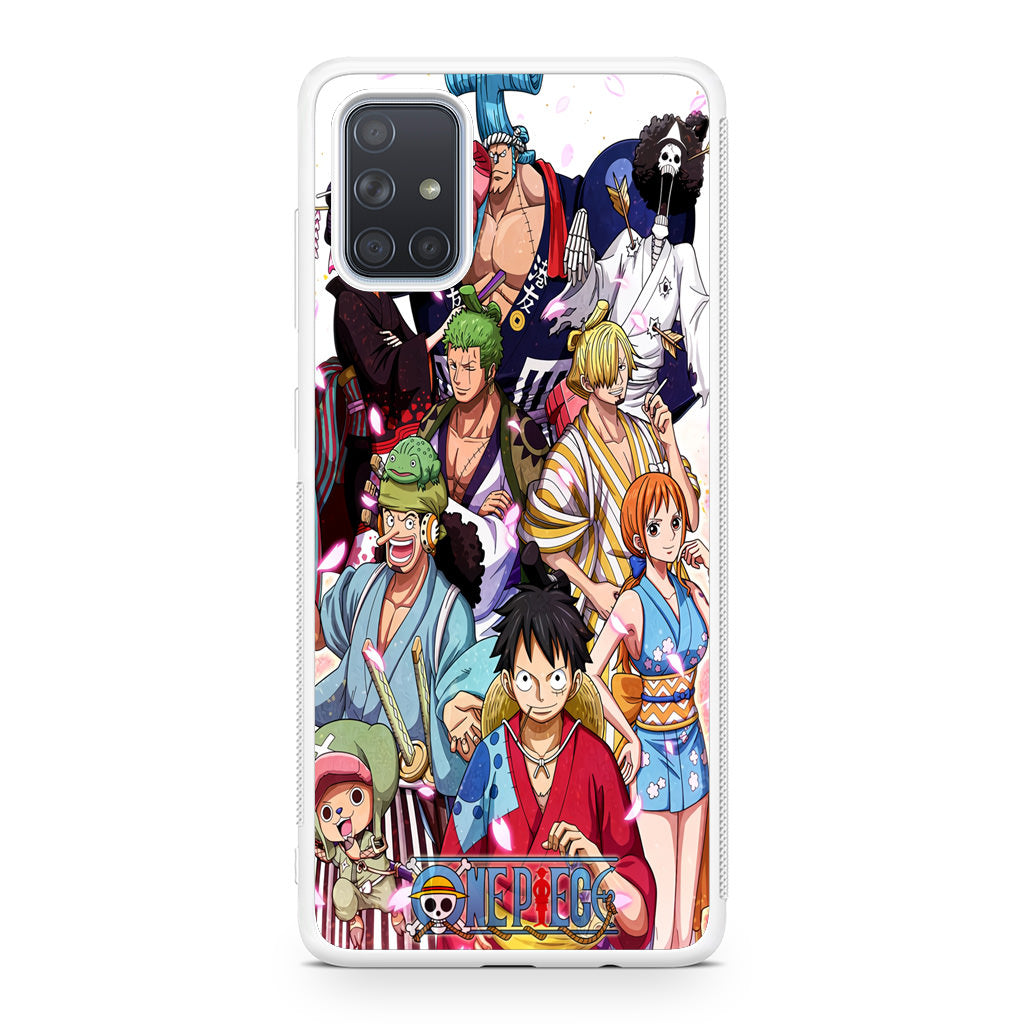 Mugiwara Crew Wano Galaxy A51 / A71 Case