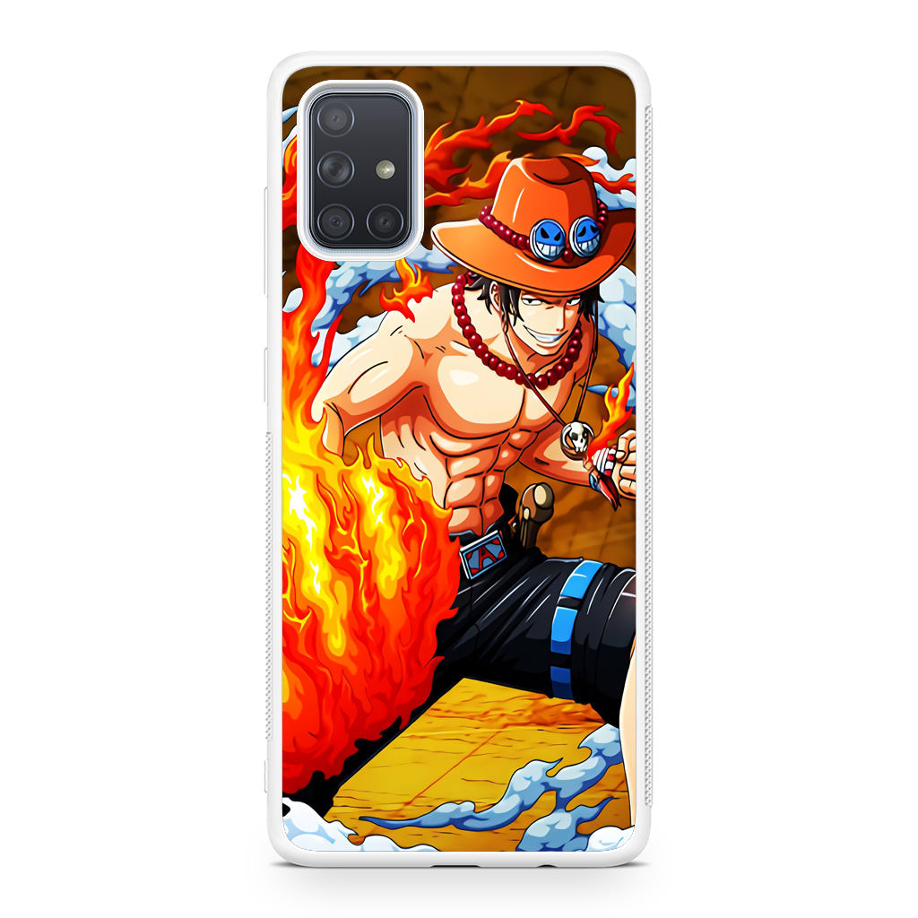 Portgas D Ace Hiken Galaxy A51 / A71 Case