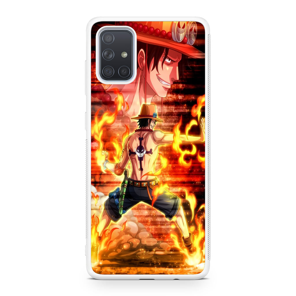 Portgas D Ace One Piece Galaxy A51 / A71 Case