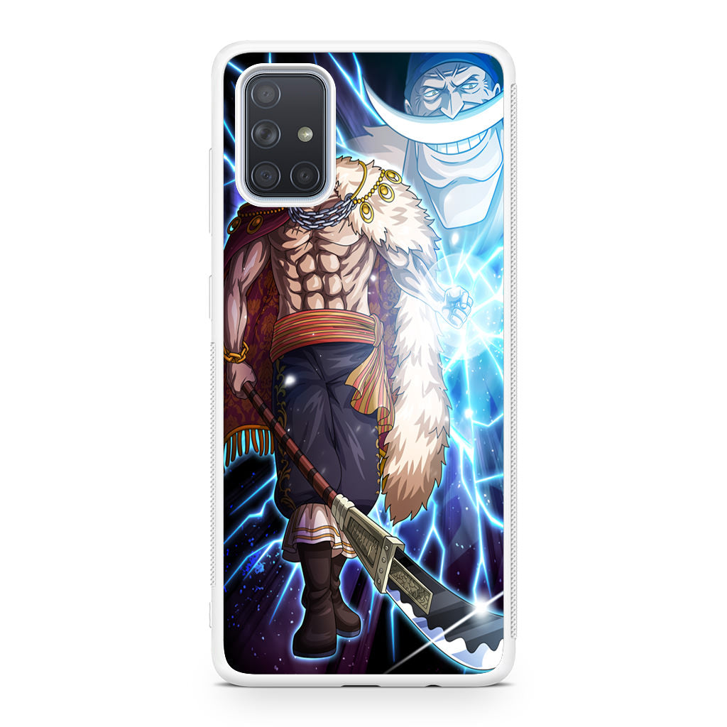 Shirohige With Gura Gura Power Galaxy A51 / A71 Case