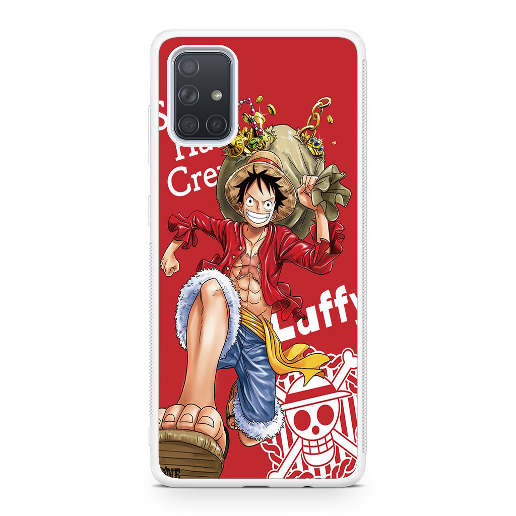 Straw Hat Monkey D Luffy Galaxy A51 / A71 Case