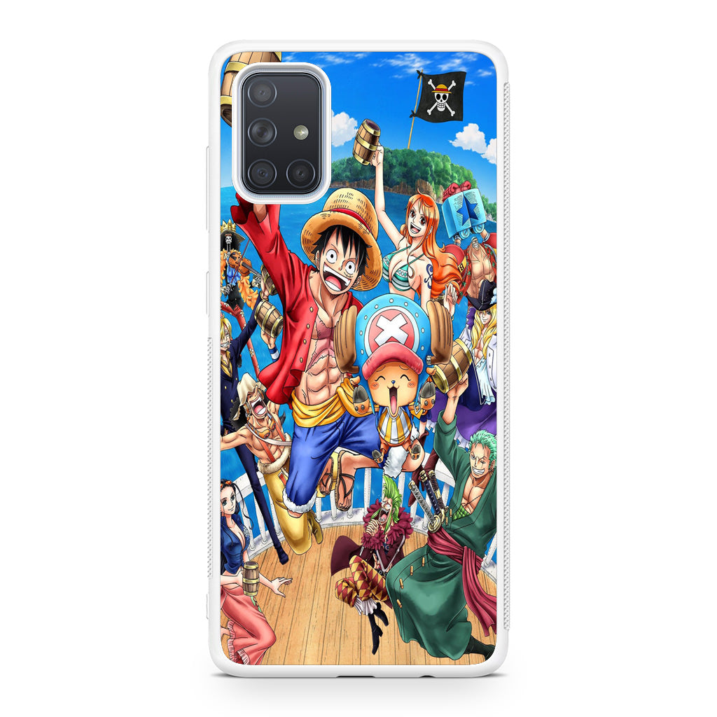 Straw Hat Pirates And Allies Galaxy A51 / A71 Case