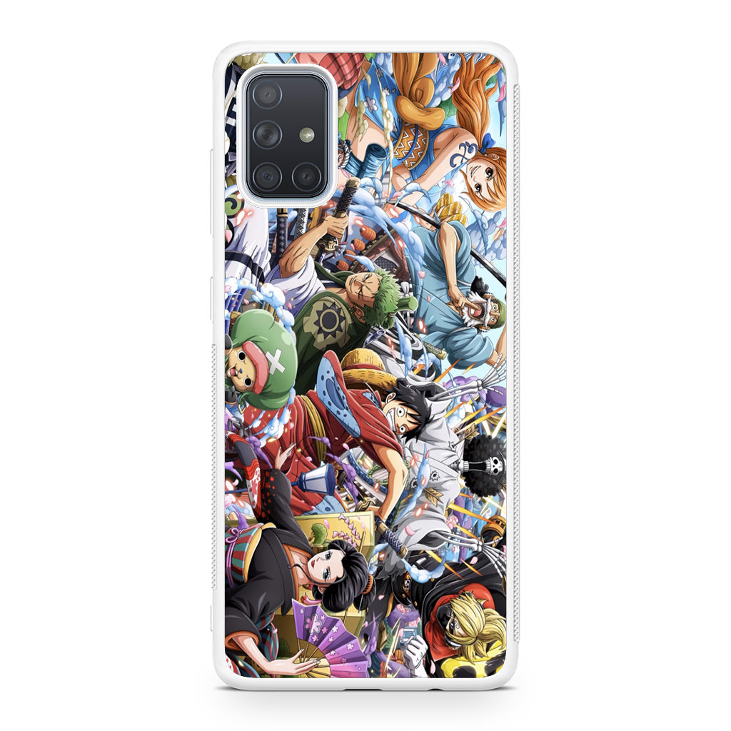Straw Hat Pirates Arc Wano Galaxy A51 / A71 Case