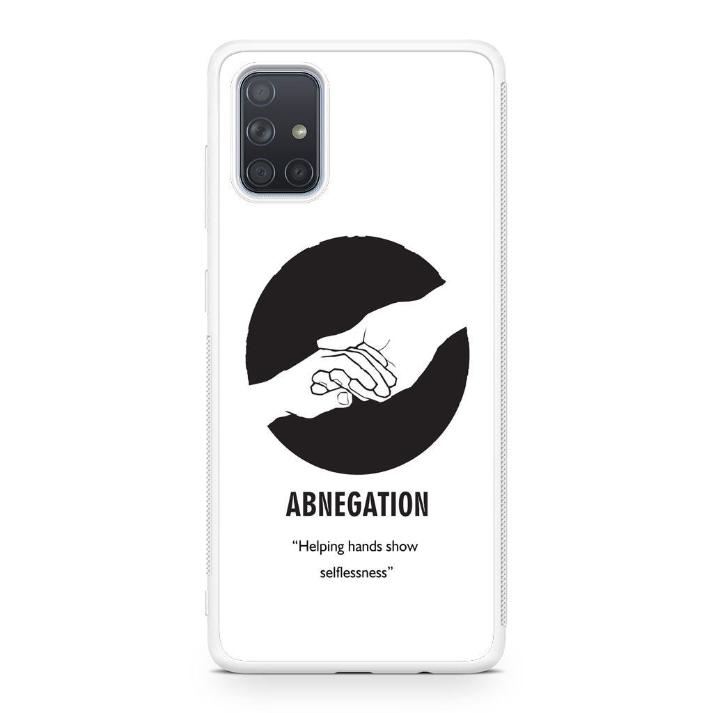 Abnegation Divergent Faction Galaxy A51 / A71 Case