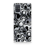 Abstract Art Black White Galaxy A51 / A71 Case