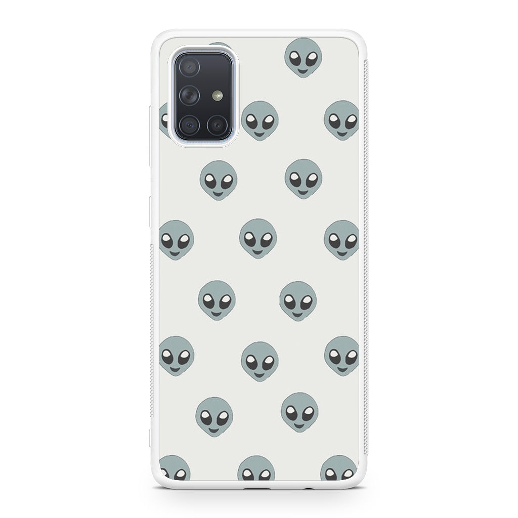 Aliens Pattern Galaxy A51 / A71 Case