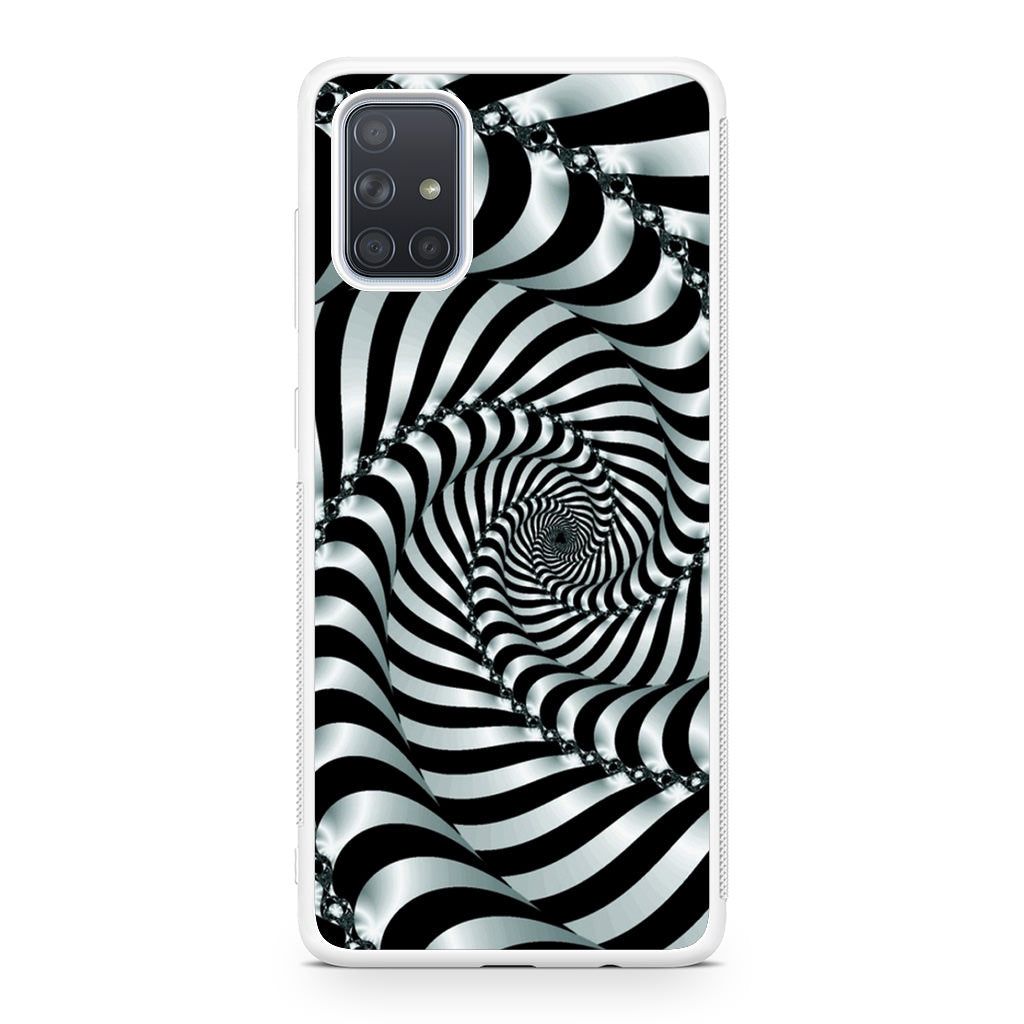 Artistic Spiral 3D Galaxy A51 / A71 Case