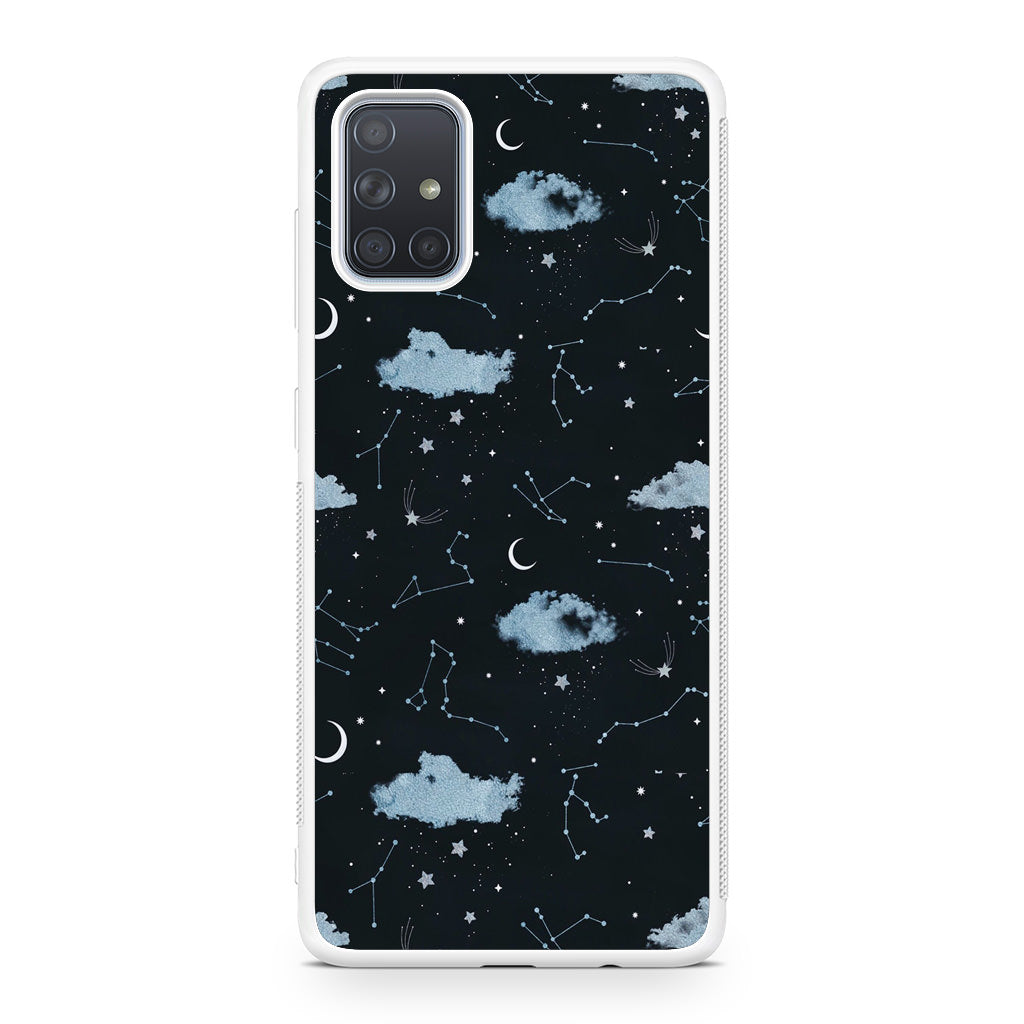 Astrological Sign Galaxy A51 / A71 Case