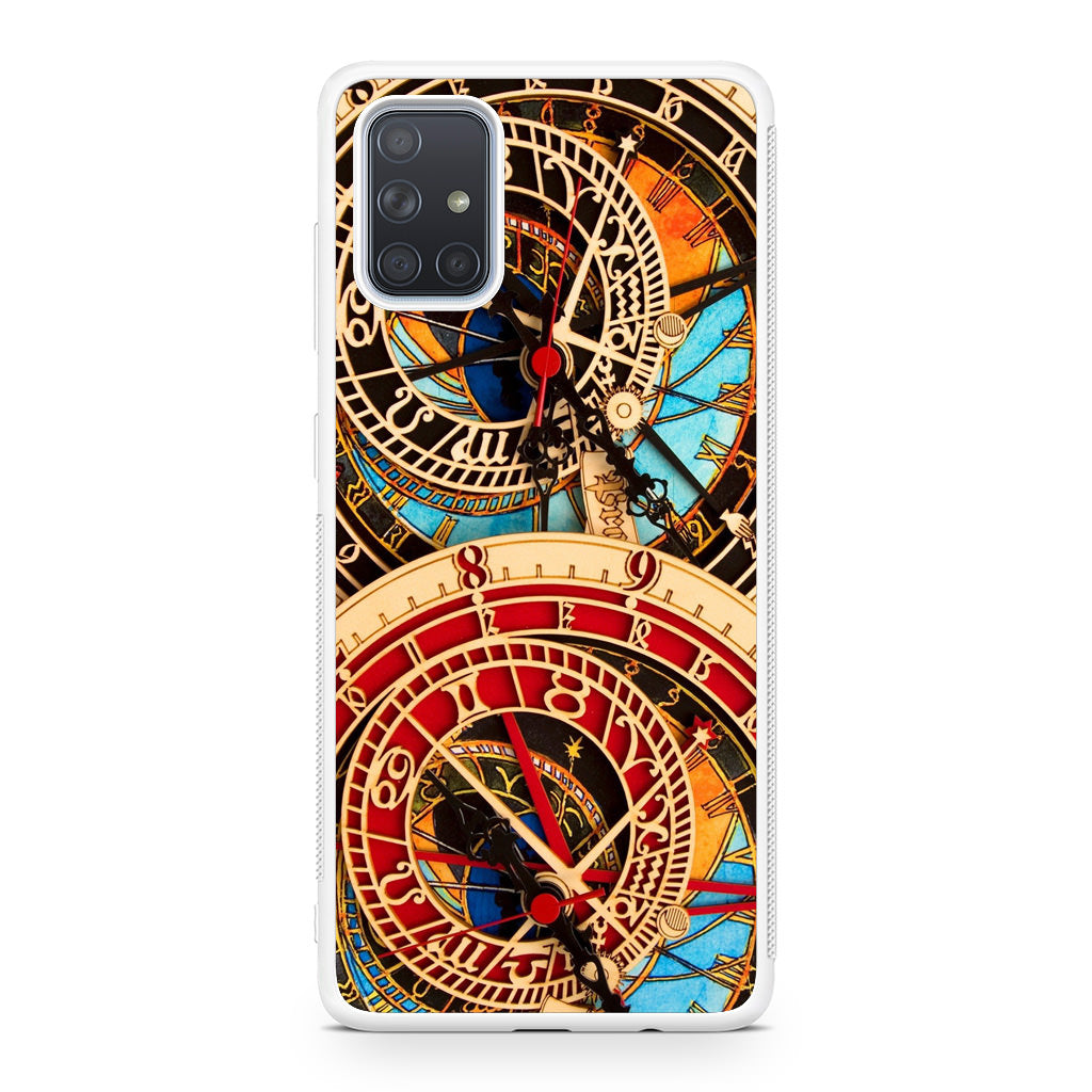 Astronomical Clock Galaxy A51 / A71 Case