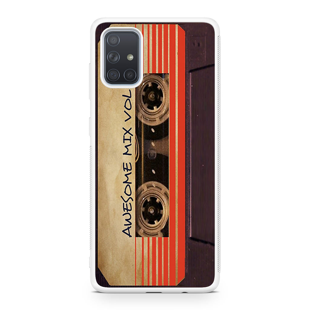 Awesome Mix Vol 1 Cassette Galaxy A51 / A71 Case