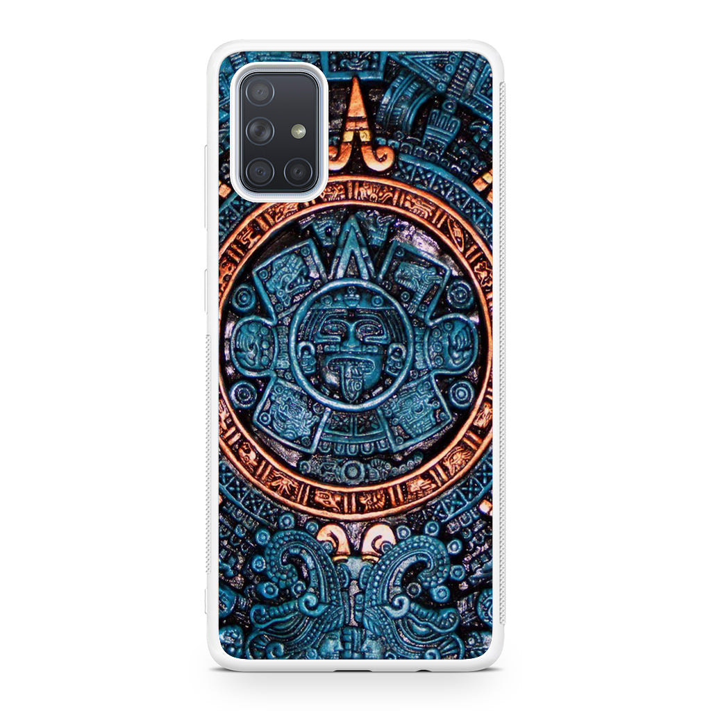 Aztec Calendar Galaxy A51 / A71 Case