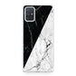 B&W Marble Galaxy A51 / A71 Case