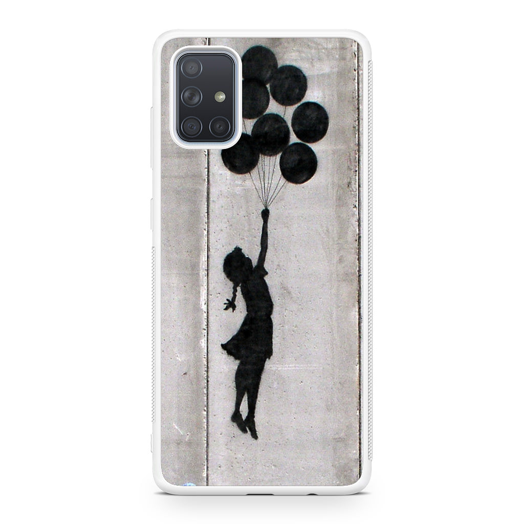 Banksy Girl With Balloons Galaxy A51 / A71 Case
