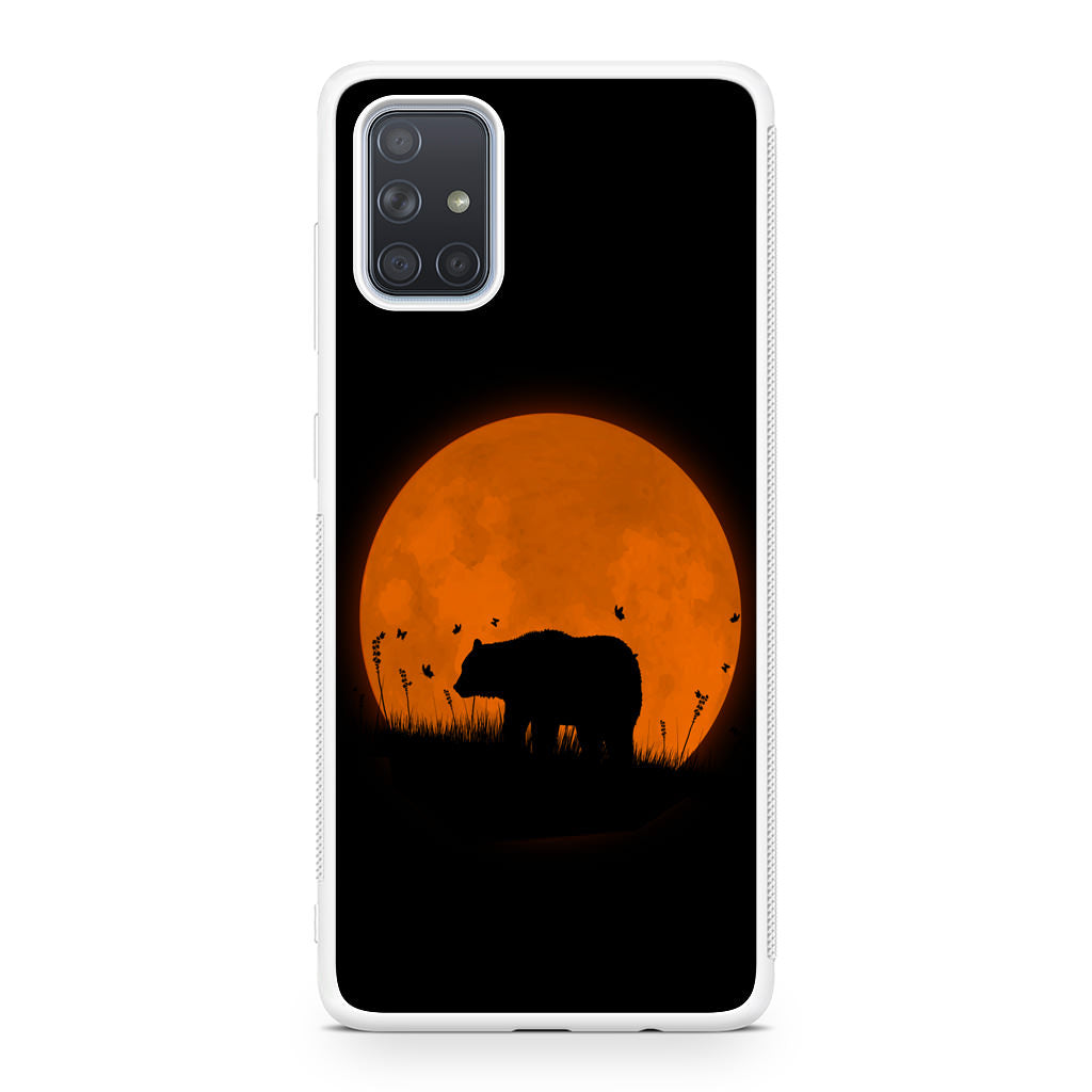 Bear Silhouette Galaxy A51 / A71 Case