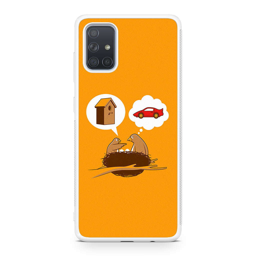 Bird Life Priorities Galaxy A51 / A71 Case