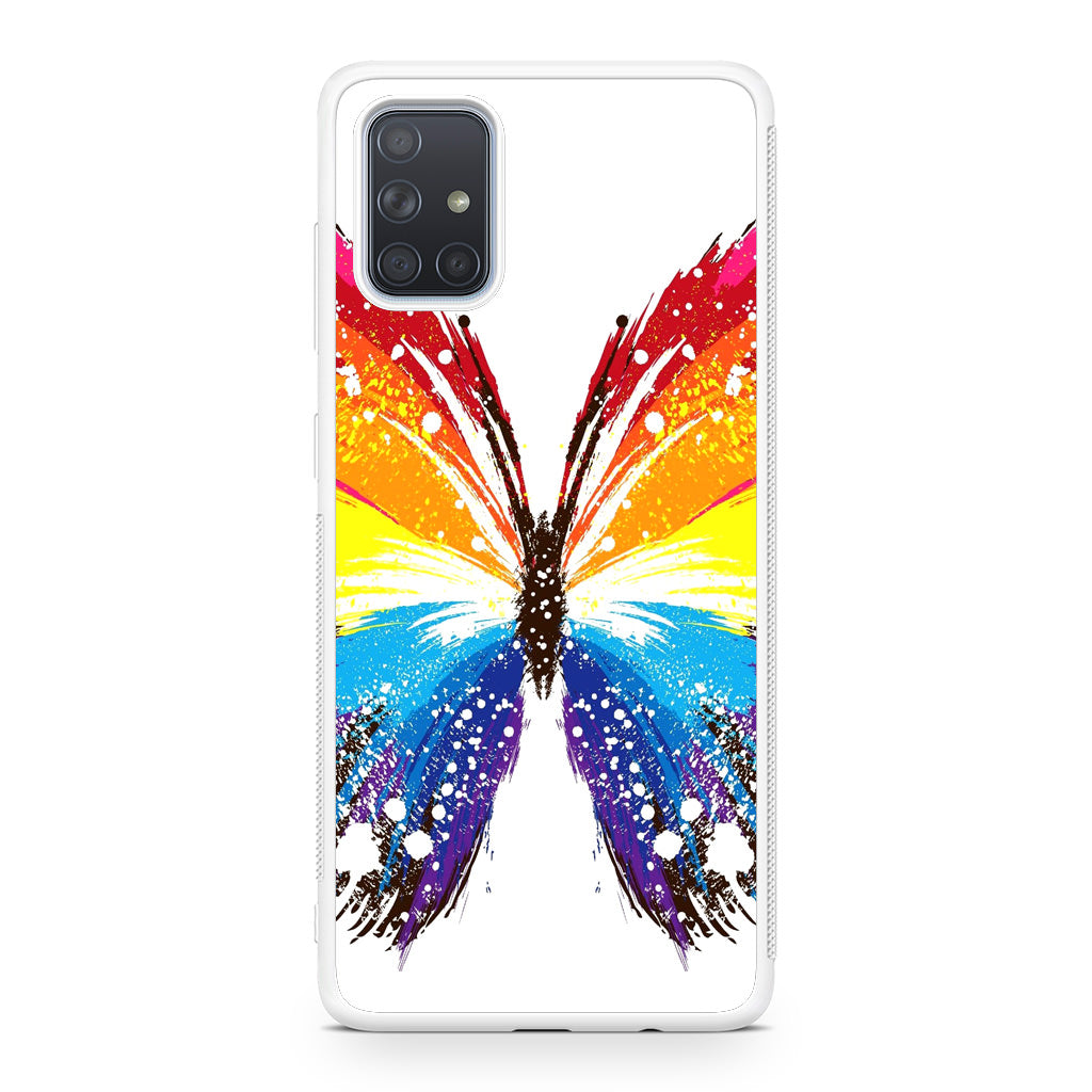 Butterfly Abstract Colorful Galaxy A51 / A71 Case