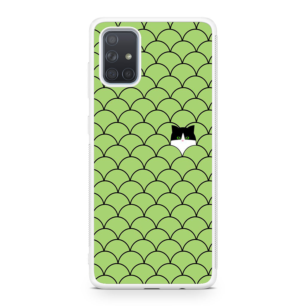 Cat Circles Galaxy A51 / A71 Case