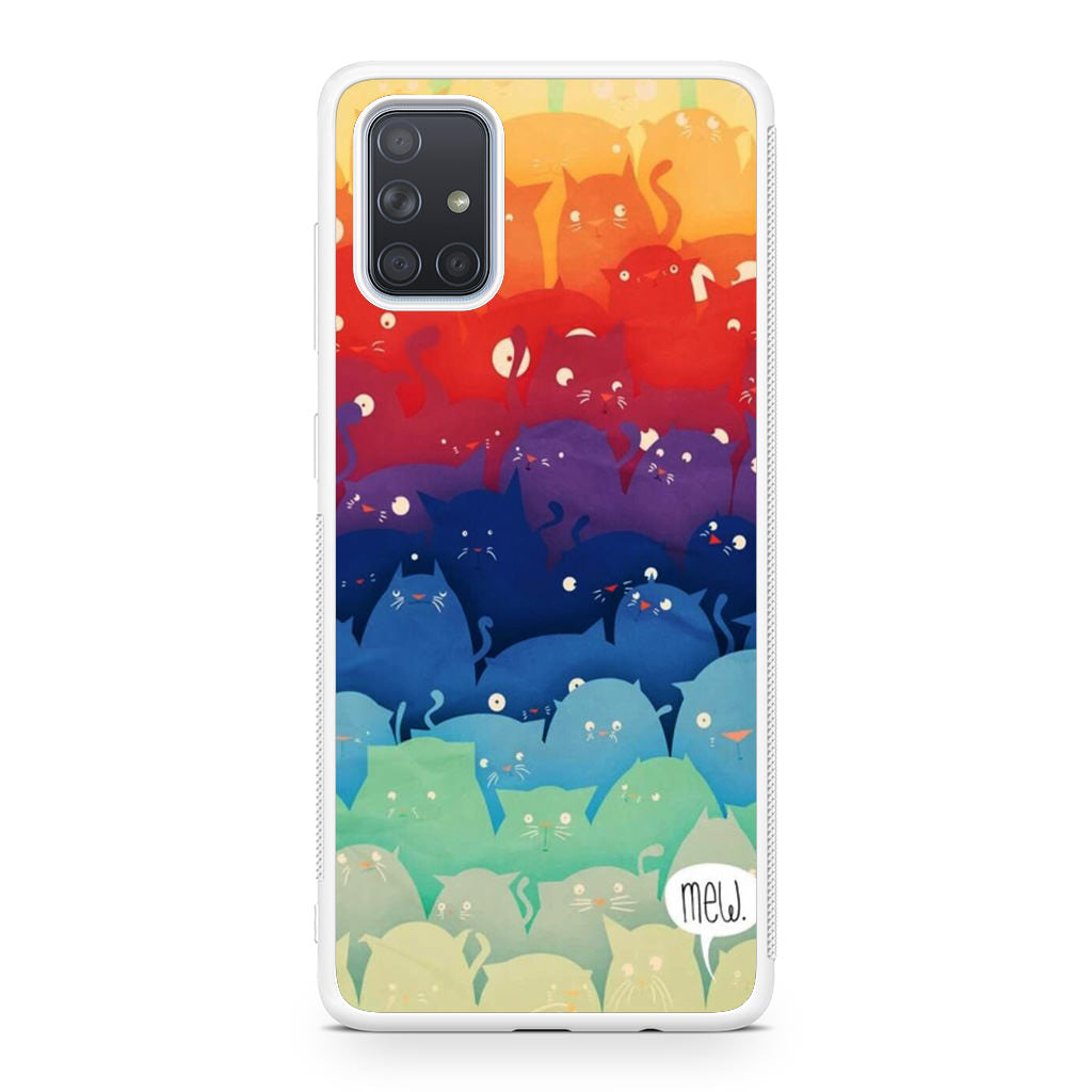 Cats Everywhere Galaxy A51 / A71 Case