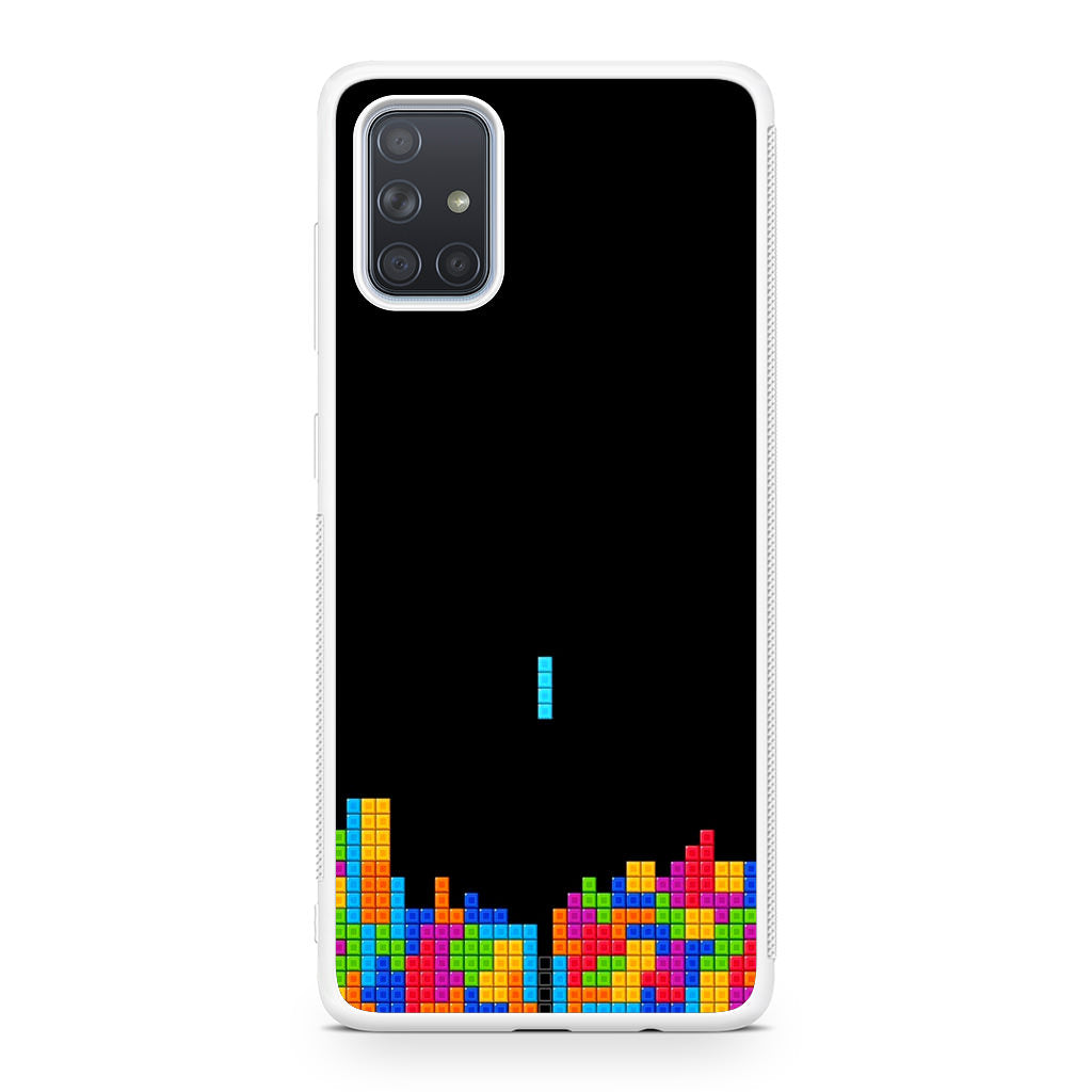Classic Video Game Tetris Galaxy A51 / A71 Case