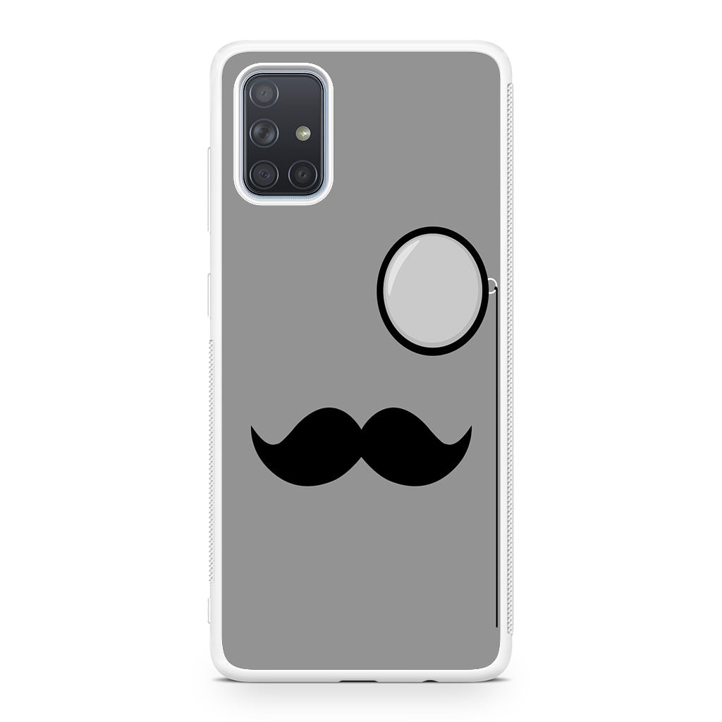 Classy Mustache Galaxy A51 / A71 Case