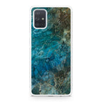 Deep Ocean Marble Galaxy A51 / A71 Case