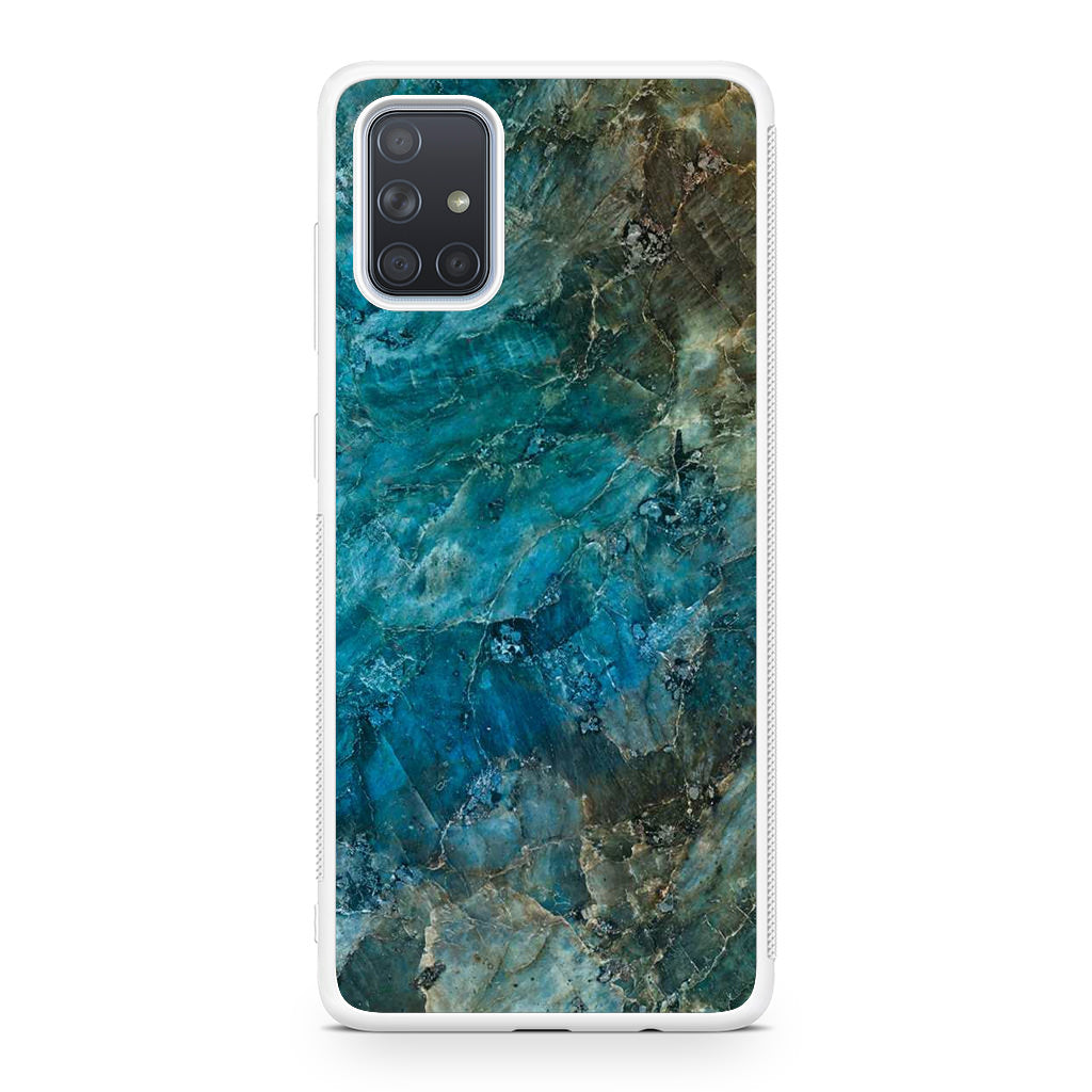 Deep Ocean Marble Galaxy A51 / A71 Case