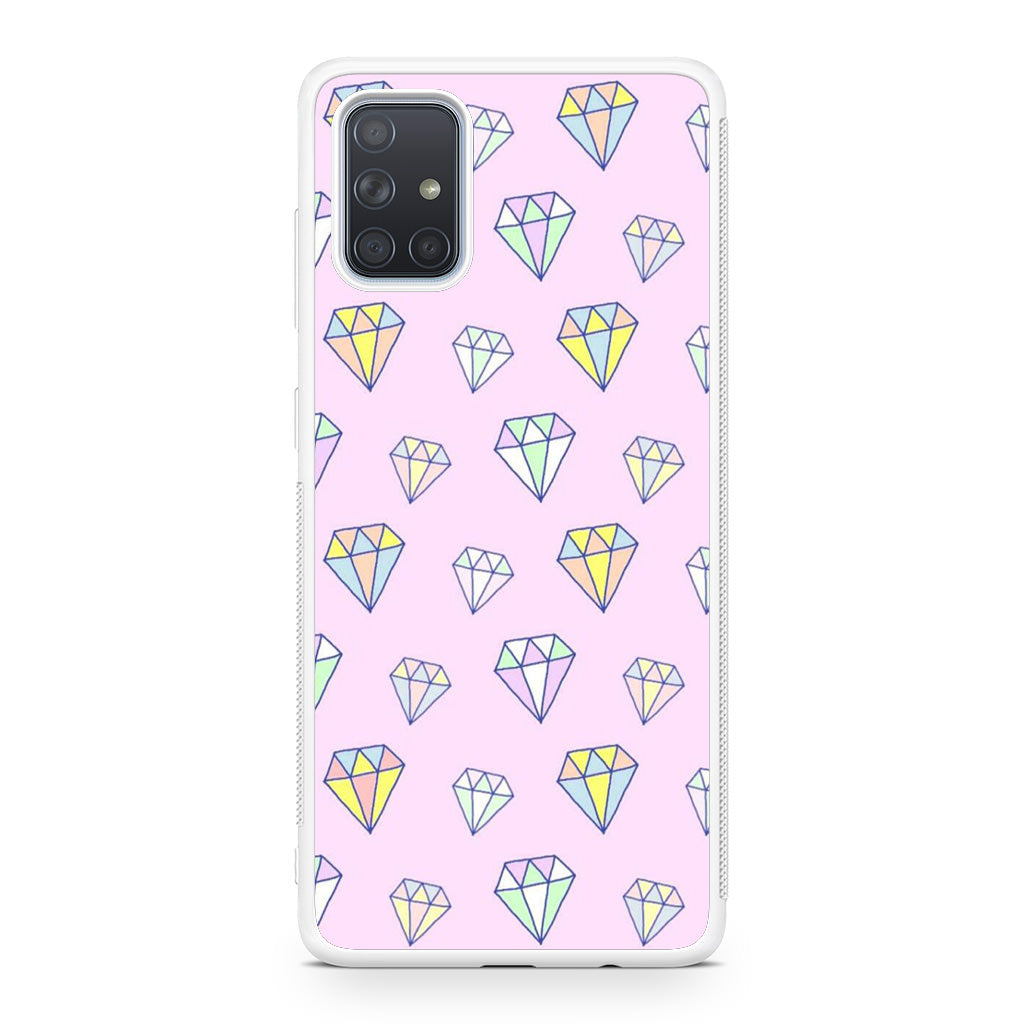 Diamonds Pattern Galaxy A51 / A71 Case
