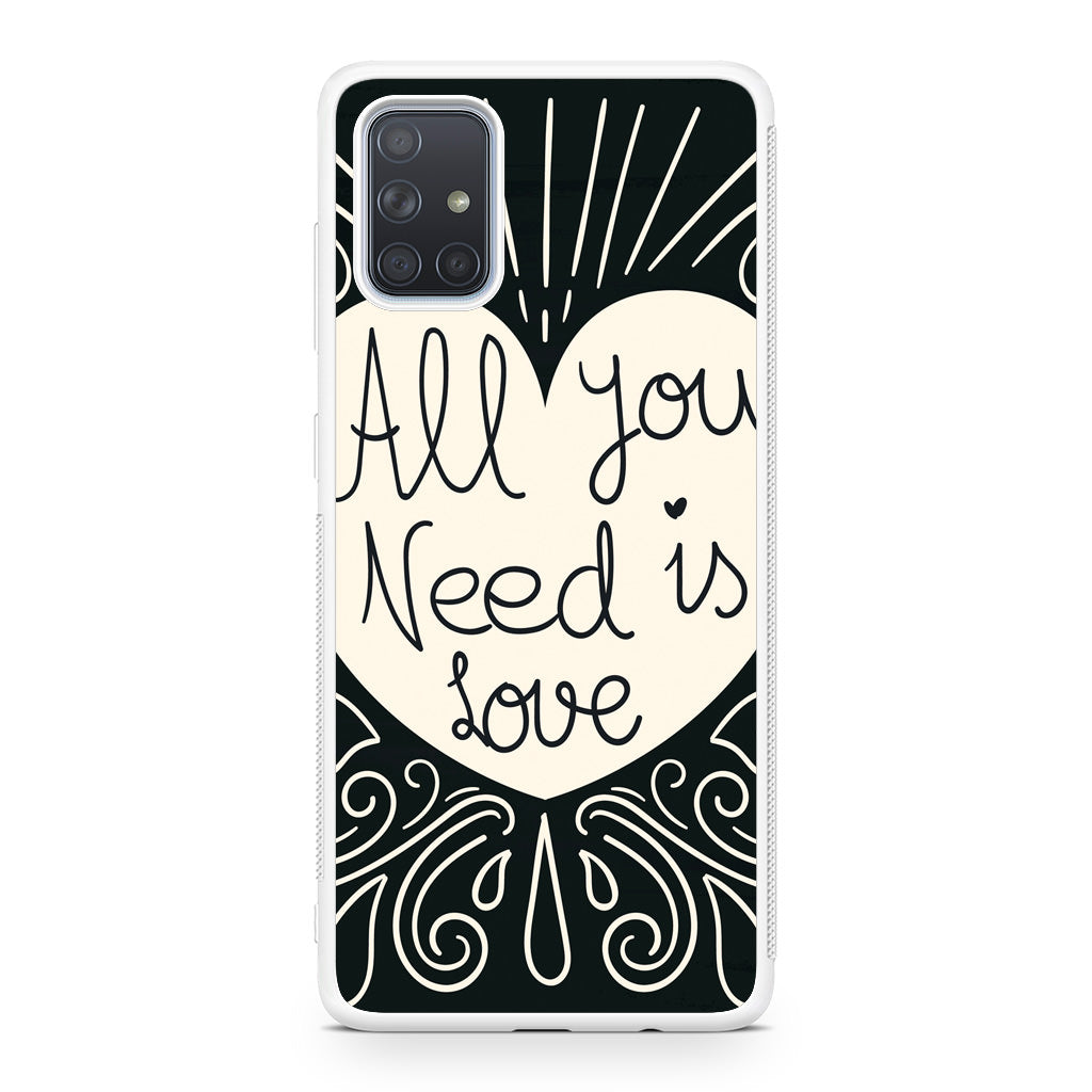 Drawn Love Galaxy A51 / A71 Case