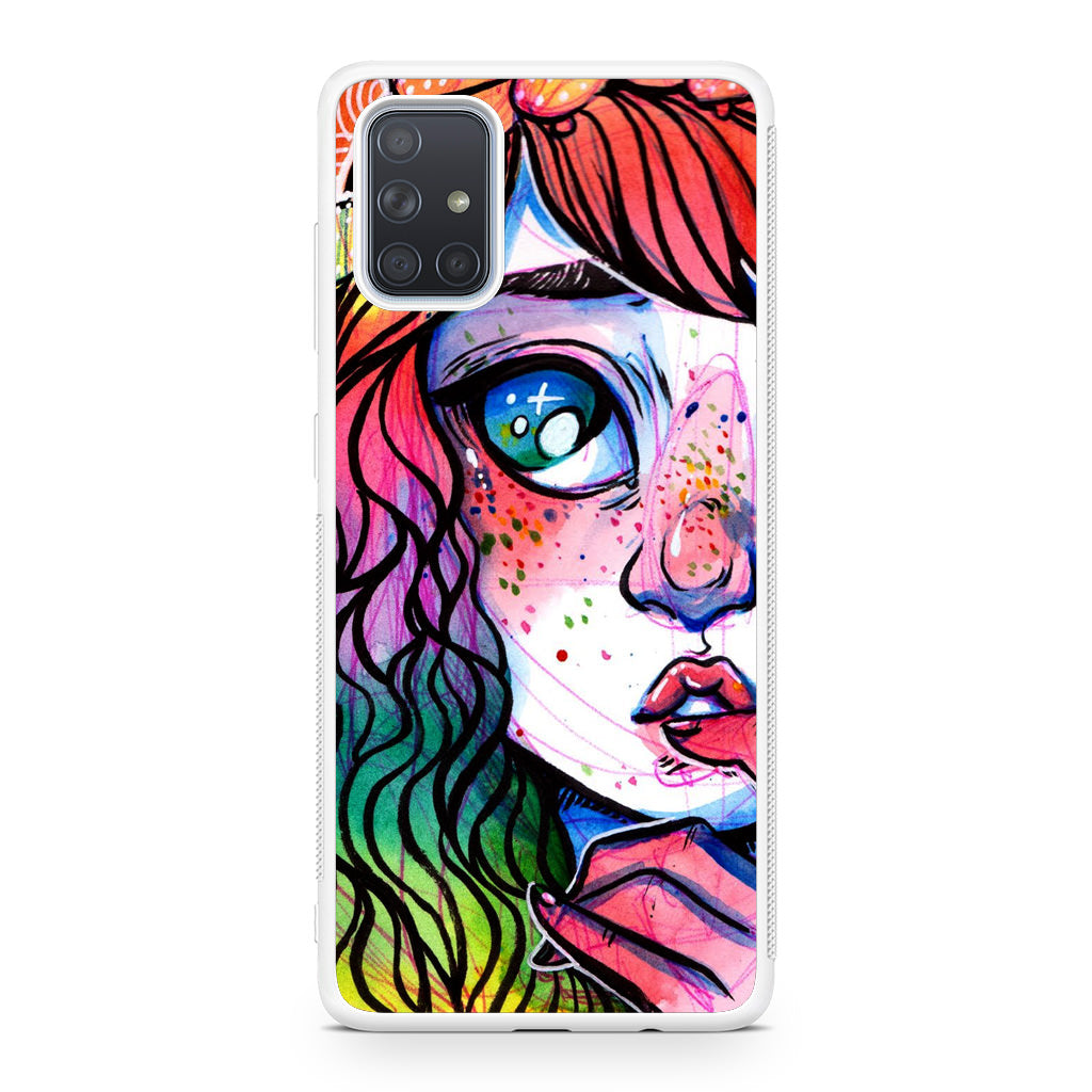 Eyes And Braids Galaxy A51 / A71 Case