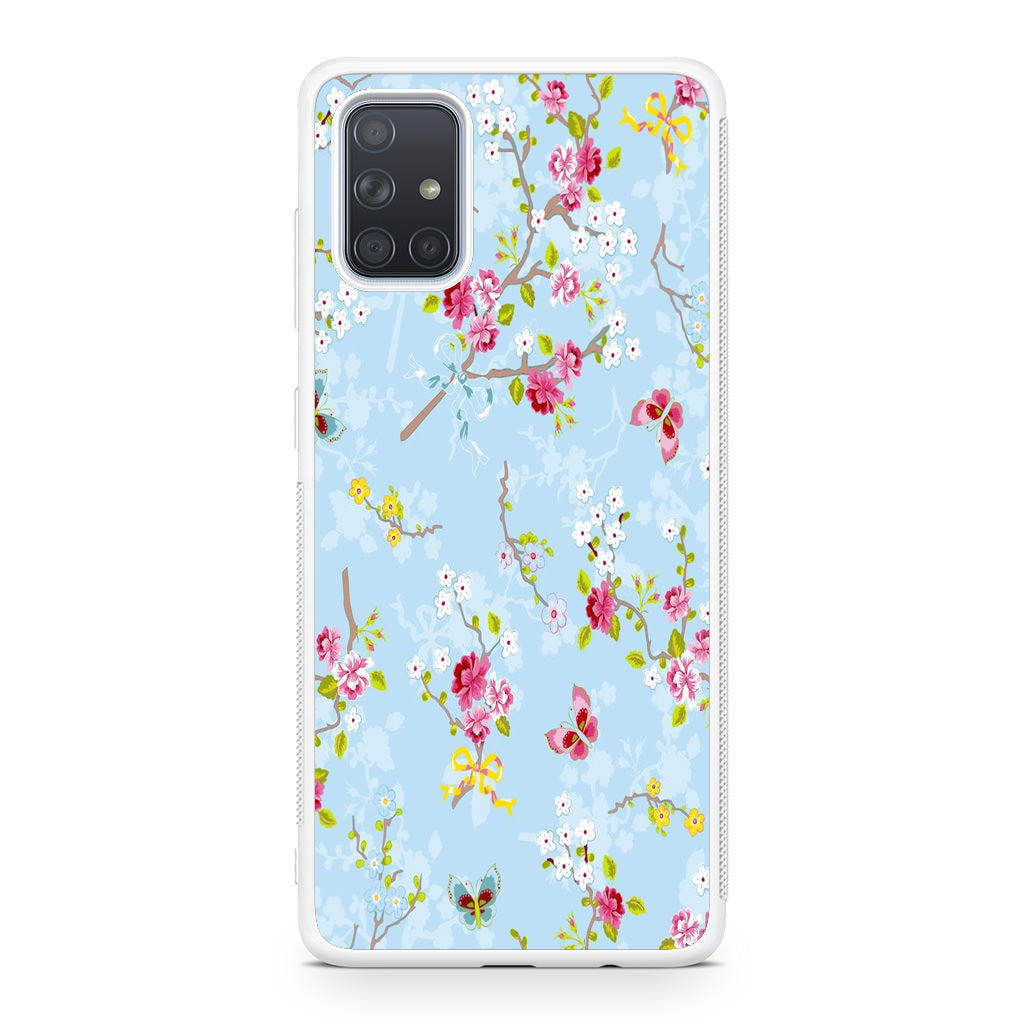 Floral Summer Wind Galaxy A51 / A71 Case