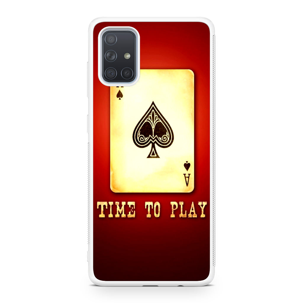 Game Card Time To Play Galaxy A51 / A71 Case