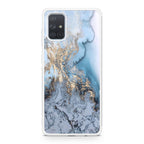 Golden Azure Marble Galaxy A51 / A71 Case