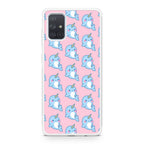 Horned Whales Pattern Galaxy A51 / A71 Case