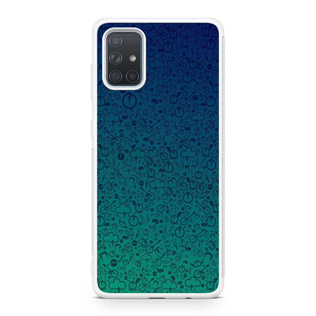 Lightning Bolt Symbol Galaxy A51 / A71 Case