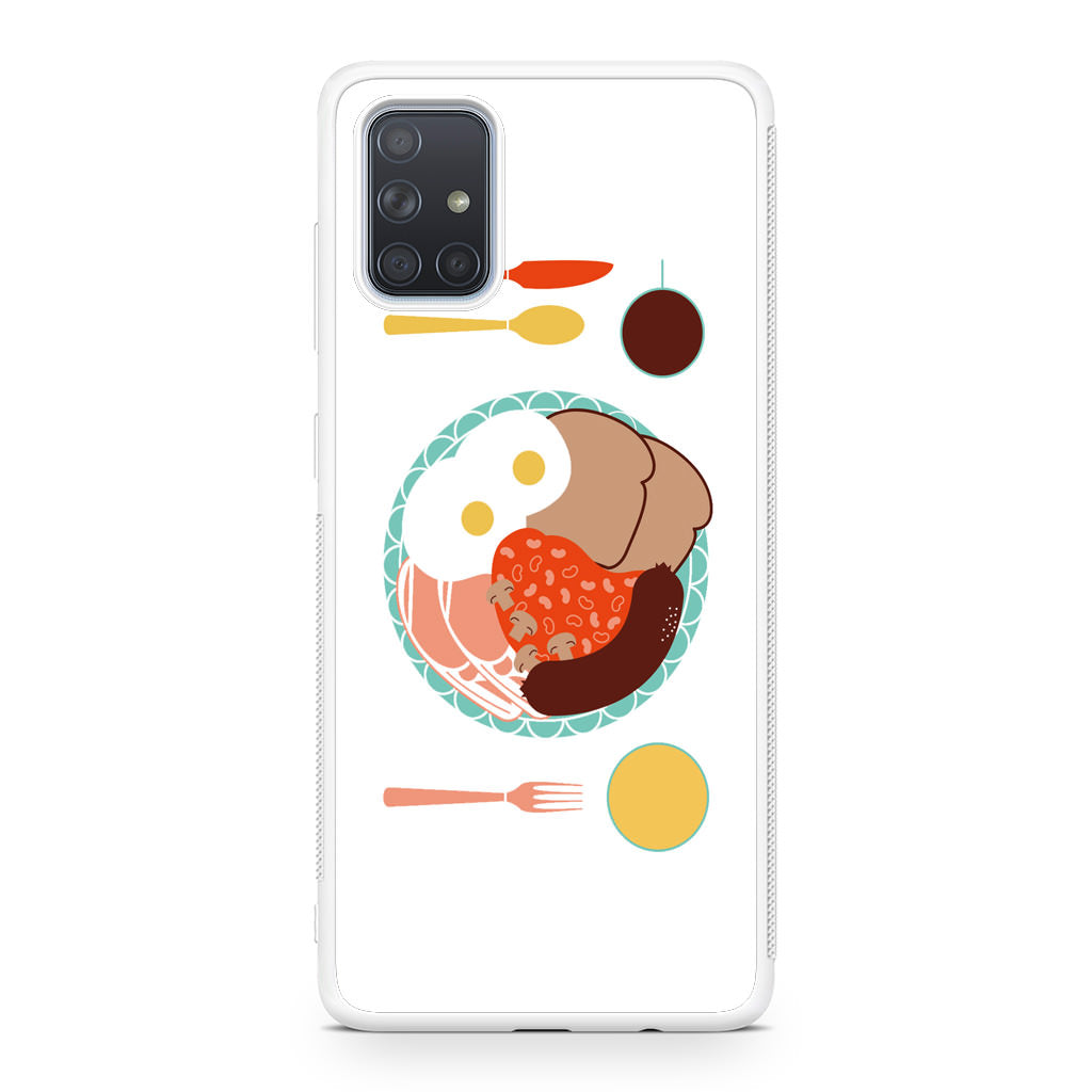 London Breakfast Galaxy A51 / A71 Case